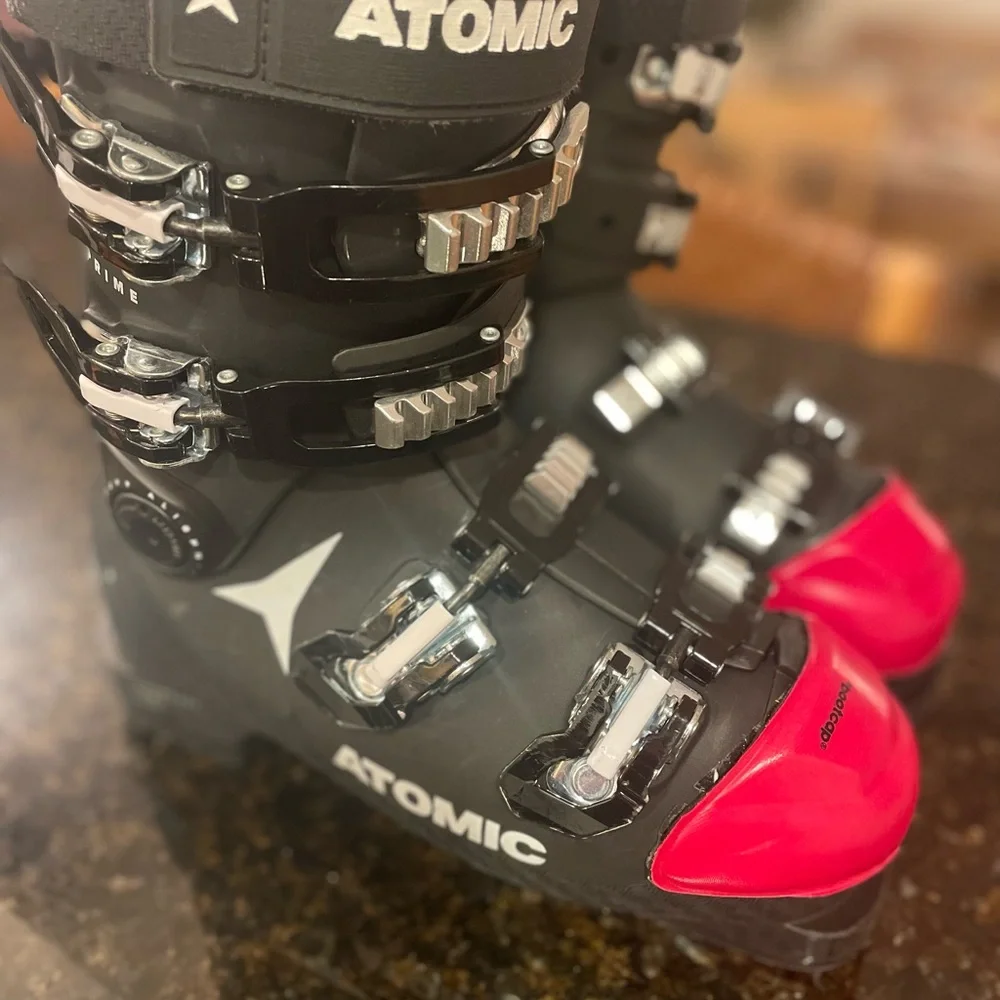 Women's Ski Boots - Black (Mondo 24/24.5) - Picture 1 of 7